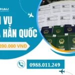 Dịch vụ visa Hàn Quốc chỉ từ 2.200.000đ