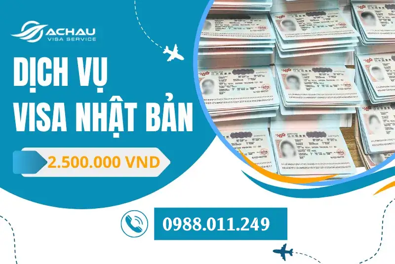 Dịch vụ xin visa Nhật Bản chỉ từ 2.500.000đ