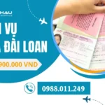 Dịch vụ làm visa Đài Loan chỉ từ 1.900.000đ, đậu 99%, hồ sơ đơn giản