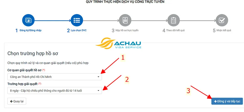 làm hộ chiếu ở Quảng Bình