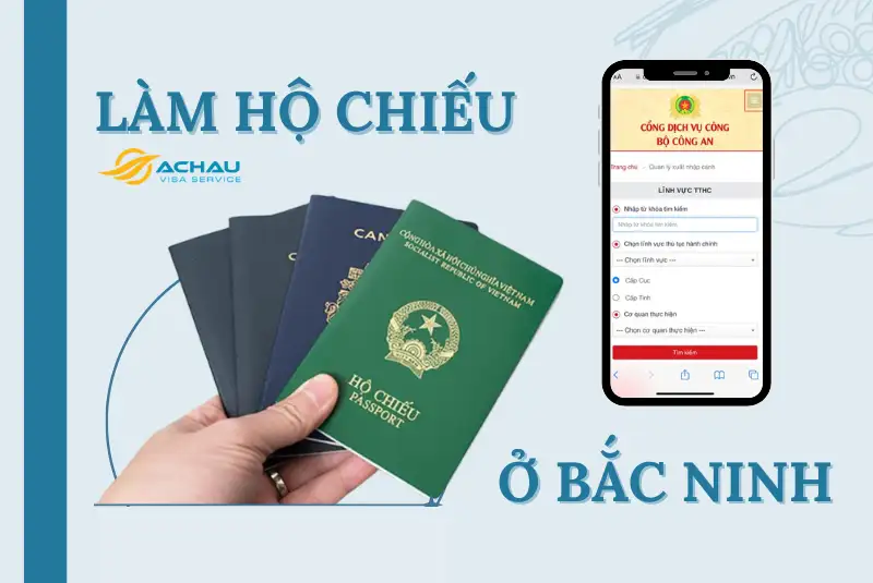 Làm hộ chiếu ở Bắc Ninh từ 1/7/2024: Làm tại nhà, nhận tại nhà